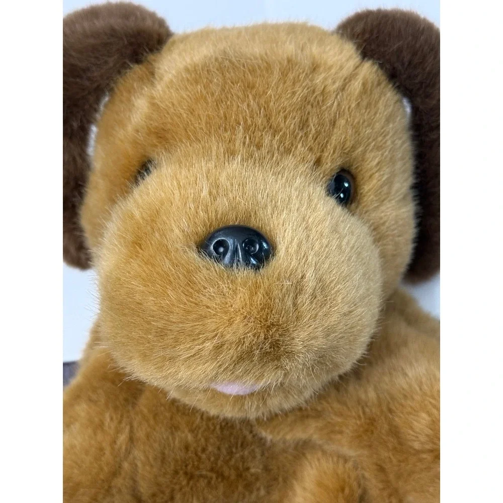 Puppy Dog Brown Plush Backpack Purse‎ J Stuff & Associates